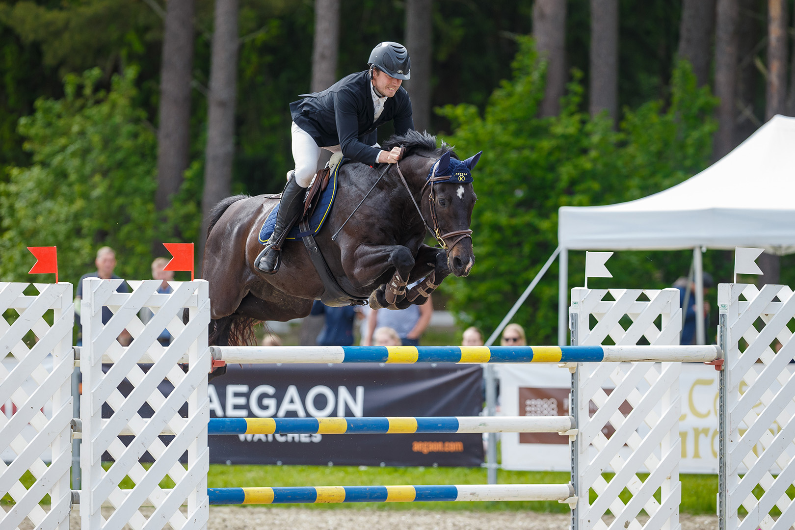 CHI Pärnu 2025 viimase võistlusklassina peeti Maria talu ratsakeskuses takistusõidu Maailmakarika etapp takistuste kõrgusel kuni 160 cm. Pingelise sõidu ümberhü