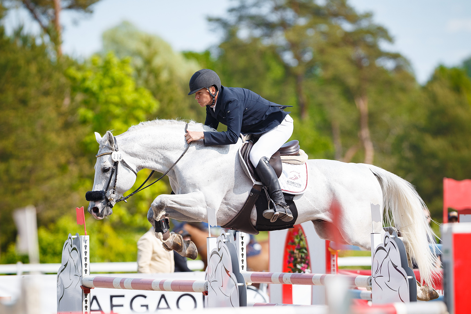 CHI Pärnu teine võistlusnädal kulmineerus Maria talu ratsakeskuses maailma reitingu punkte andnud takistussõidu Grand Prix sõiduga, kus takistuste kõrguseks oli